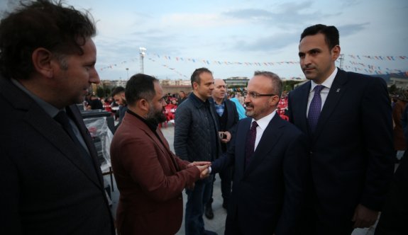 AK Parti Genel Sekreteri Şahin ve Grup Başkanvekili Turan, Çanakkale'de partililerle iftar yaptı