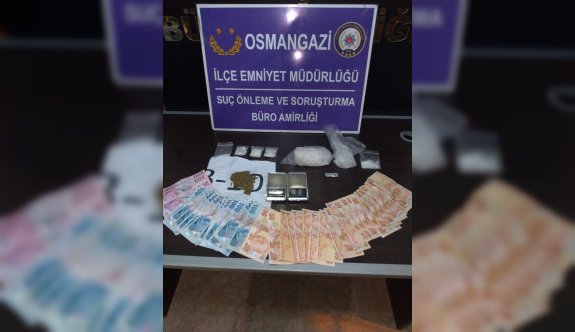 Bursa'da uyuşturucu operasyonunda iki şüpheli tutuklandı