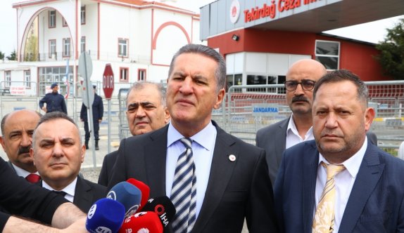 TDP Genel Başkanı Sarıgül, Tekirdağ'da